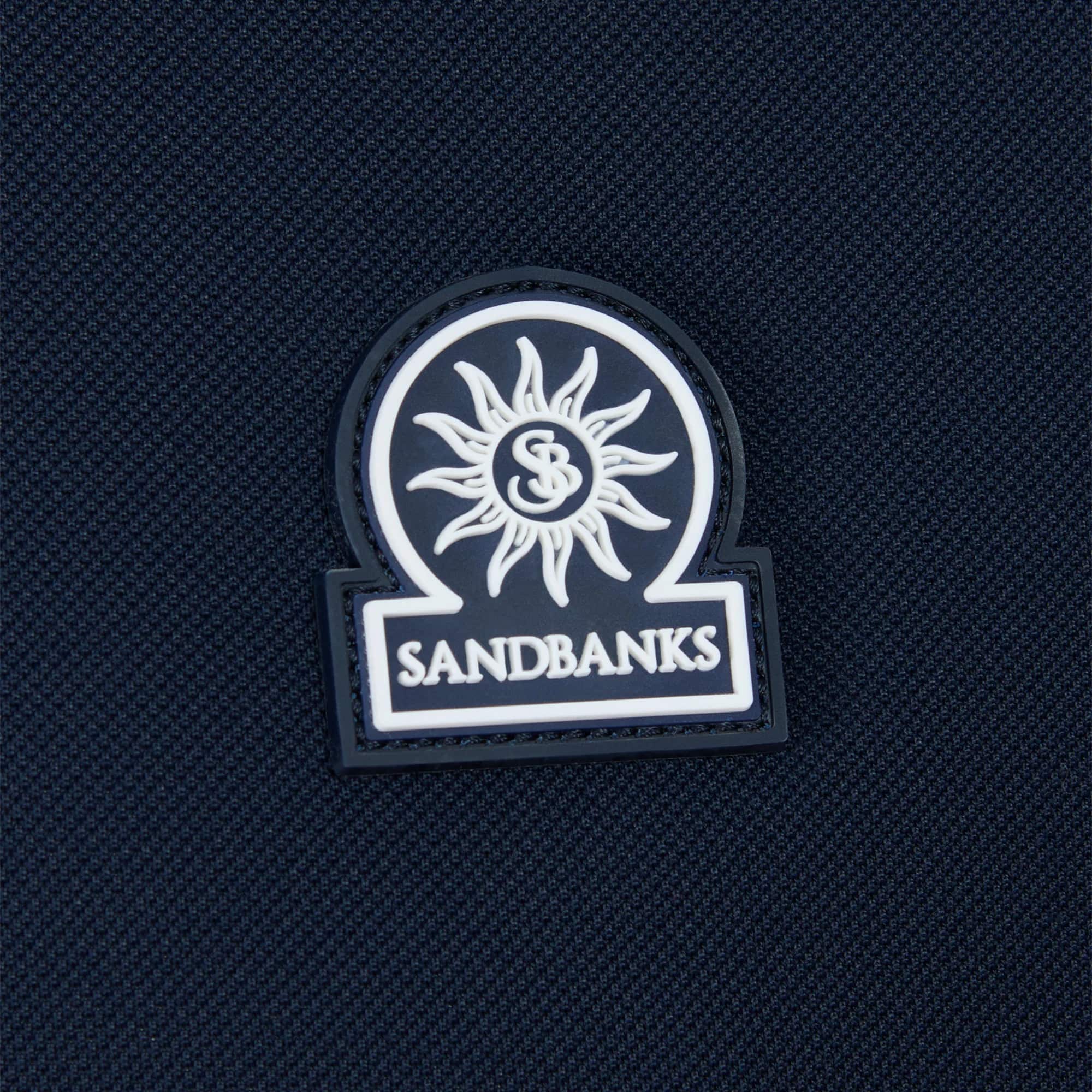 SANDBANKS GRADIENT RIB POLO SHIRT