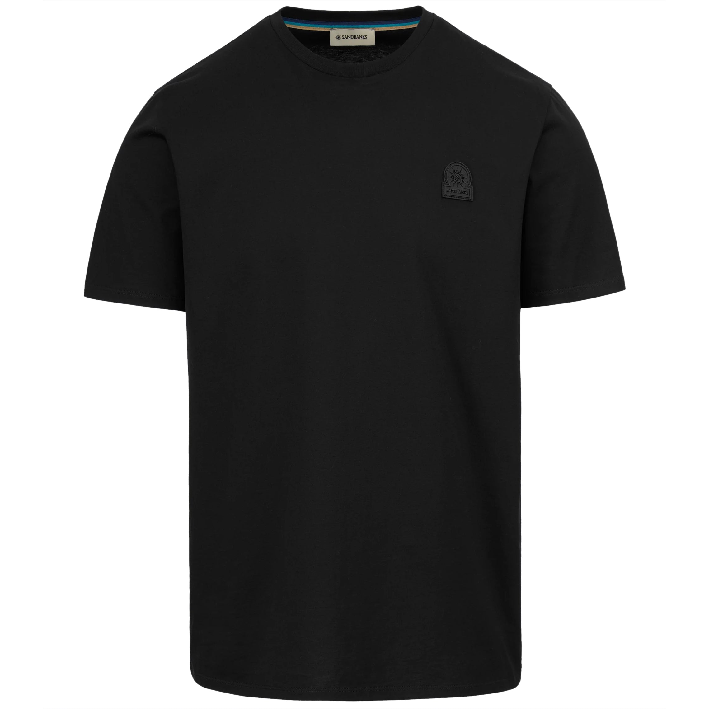 SANDBANKS RUBBERISED BADGE LOGO T-SHIRT