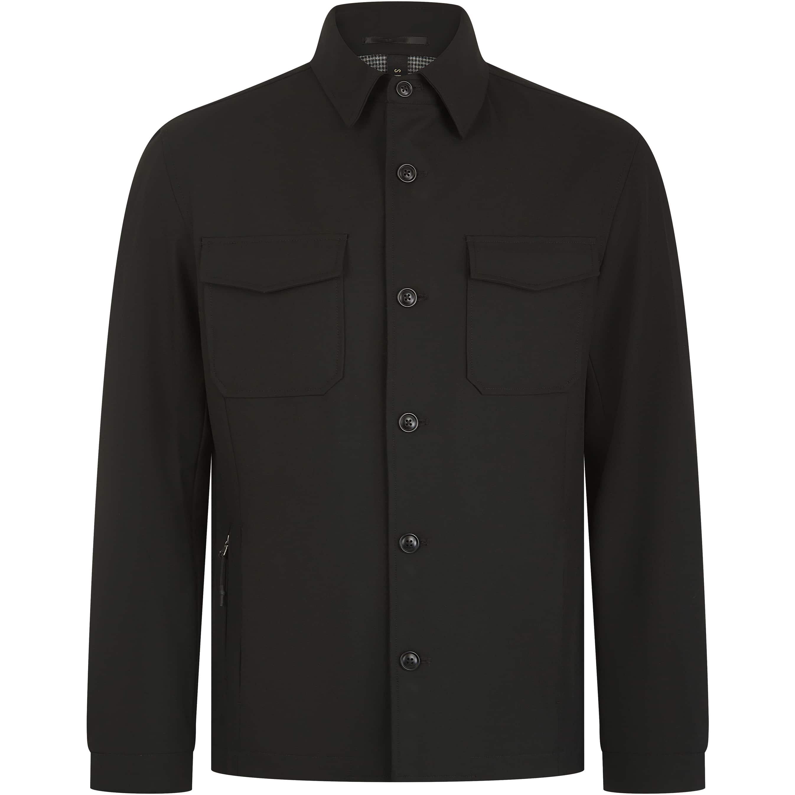 SEINSE QUILTED POCKET OVERSHIRT