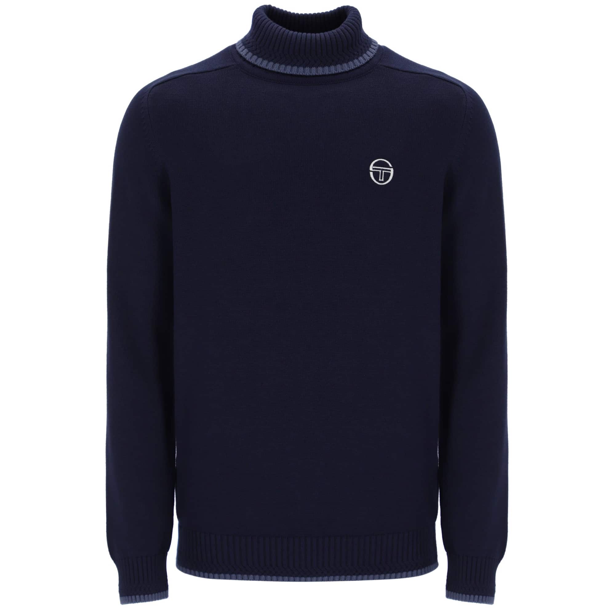SERGIO TACCHINI CARUSO ROLL NECK KNIT JUMPER