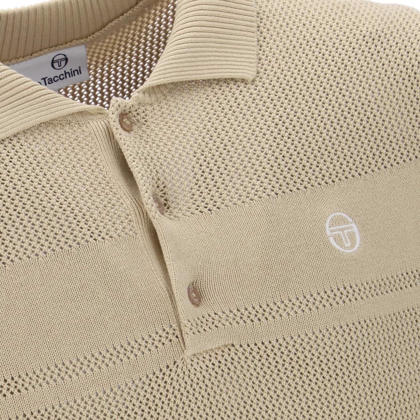SERGIO TACCHINI SABINO KNIT POLO SHIRT