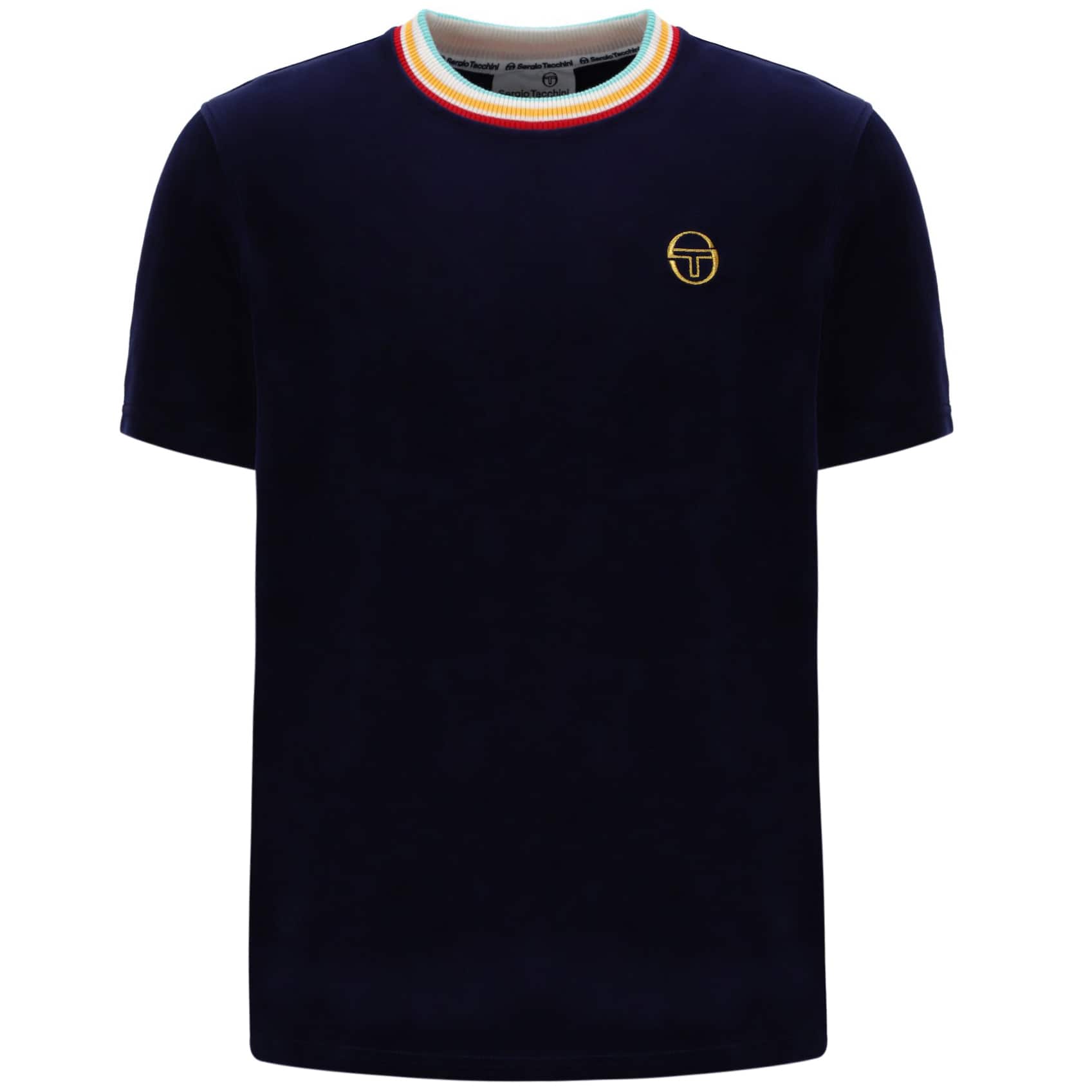 SERGIO TACCHINI SLICE VELOUR T-SHIRT