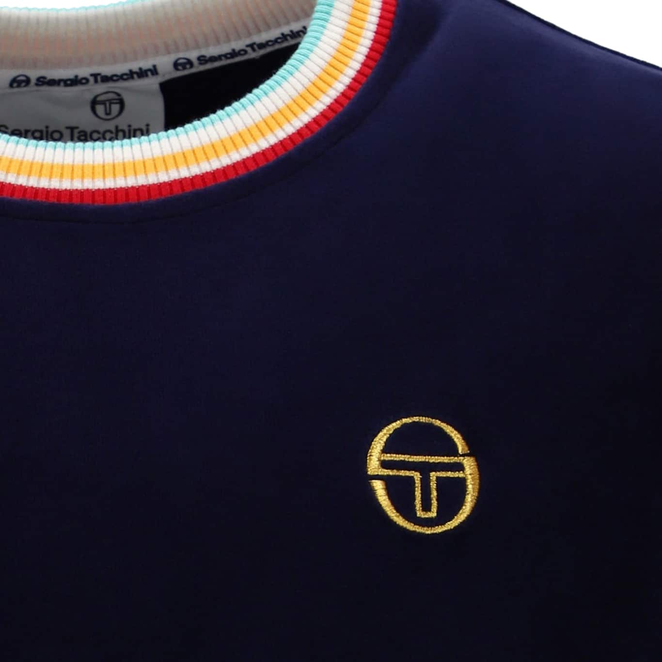SERGIO TACCHINI SLICE VELOUR T-SHIRT