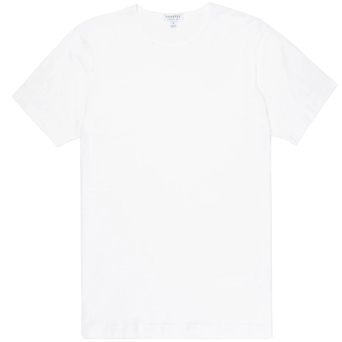SUNSPEL SUPERFINE CREW NECK COTTON T-SHIRT