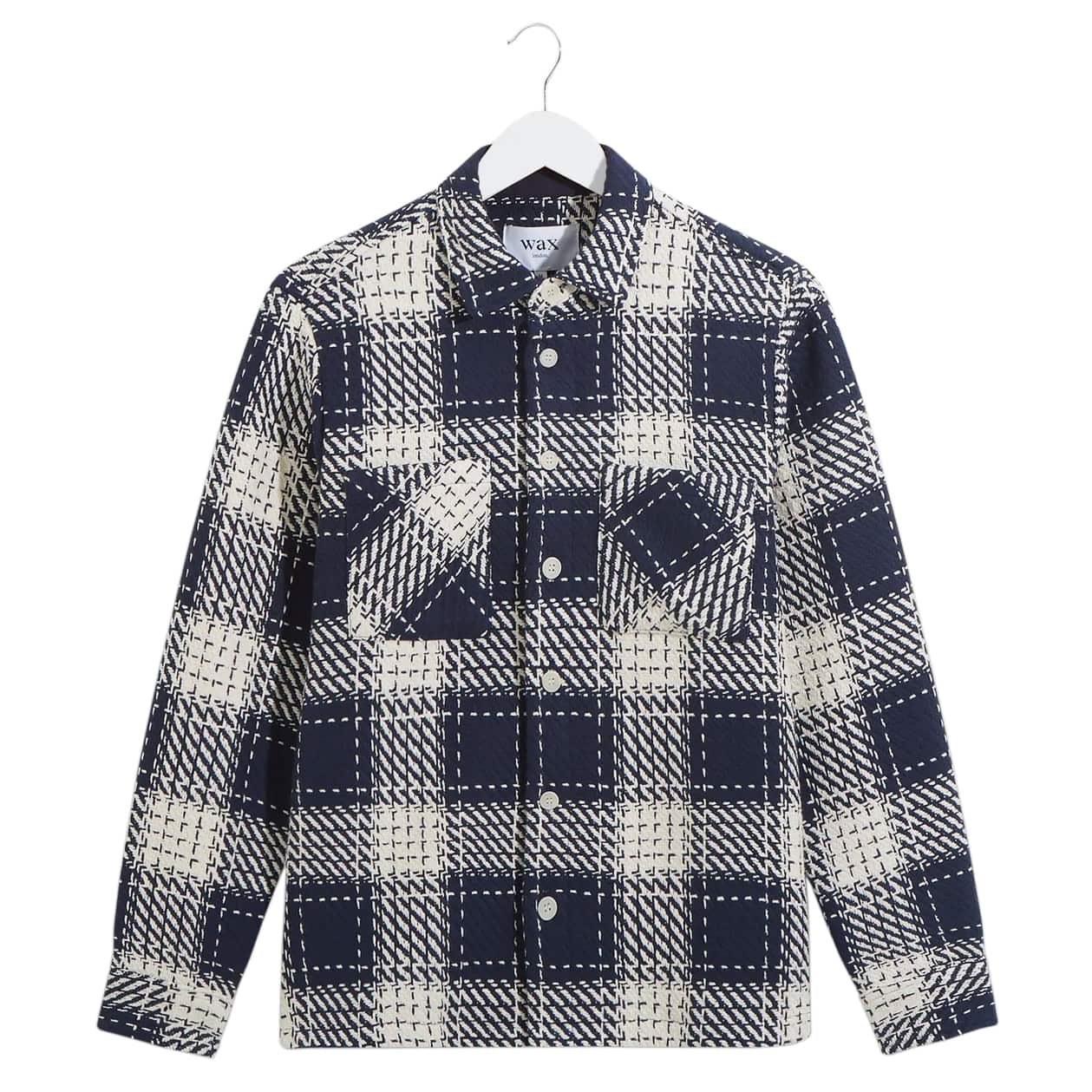 WAX LONDON WHITING OVERSHIRT