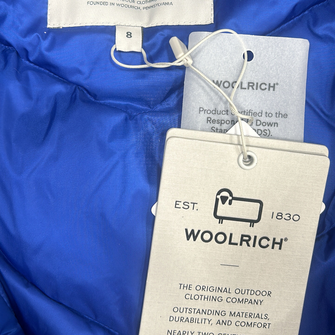 WOOLRICH KIDS BOYS RAMAR CLOTH ARCTIC PARKA