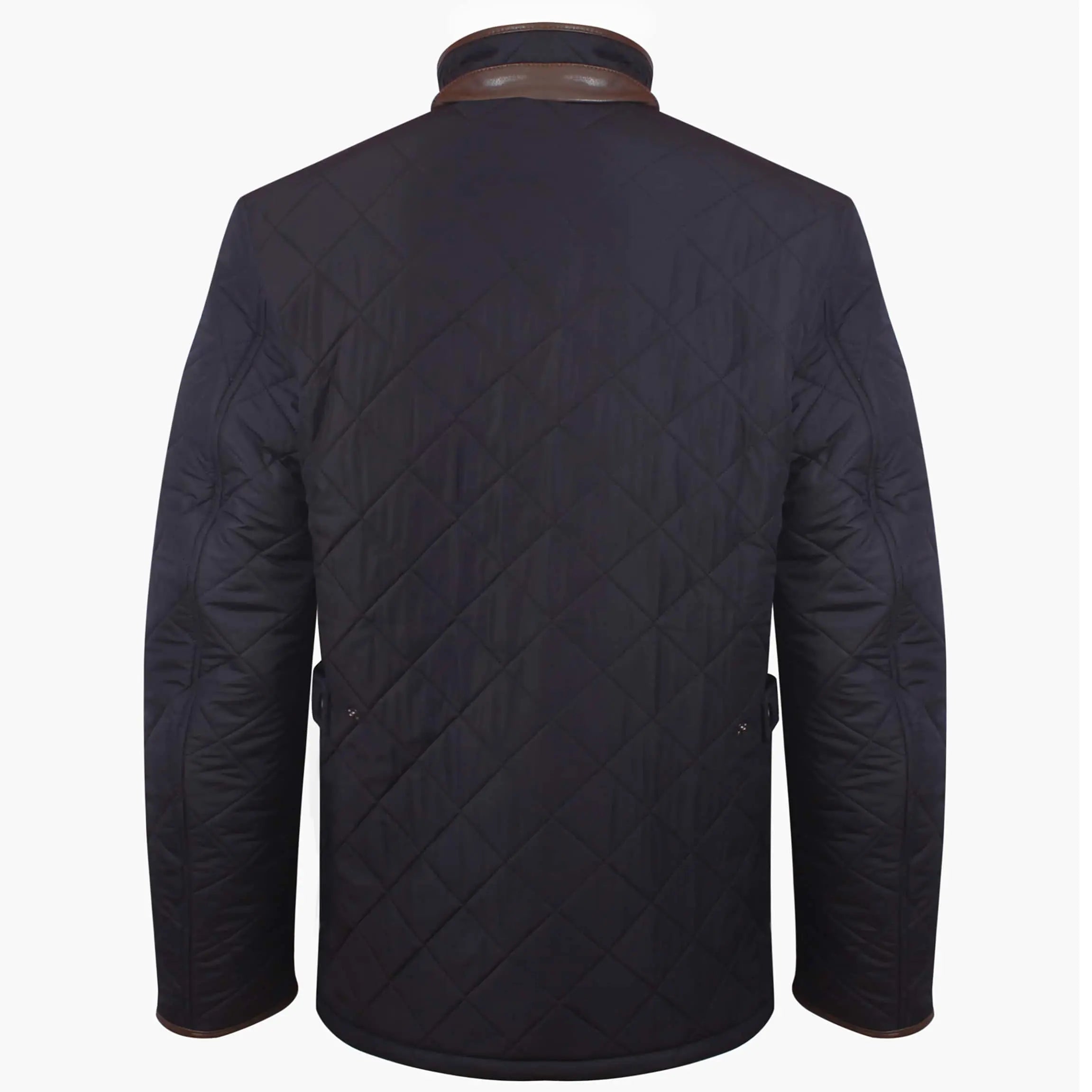 BARBOUR L/S POWELL QUILTED JACKET MQU0281 NAVY