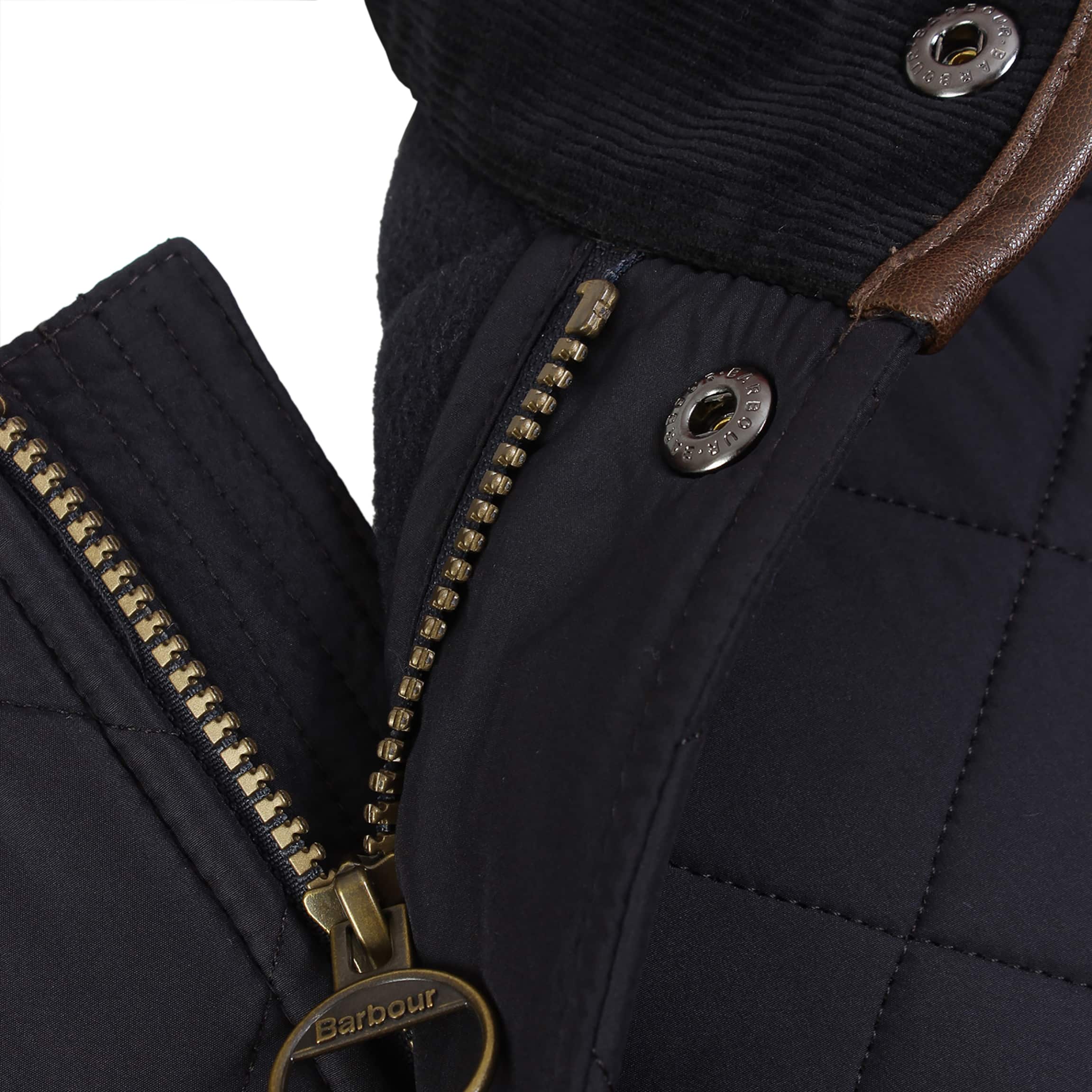 BARBOUR L/S POWELL QUILTED JACKET MQU0281 NAVY