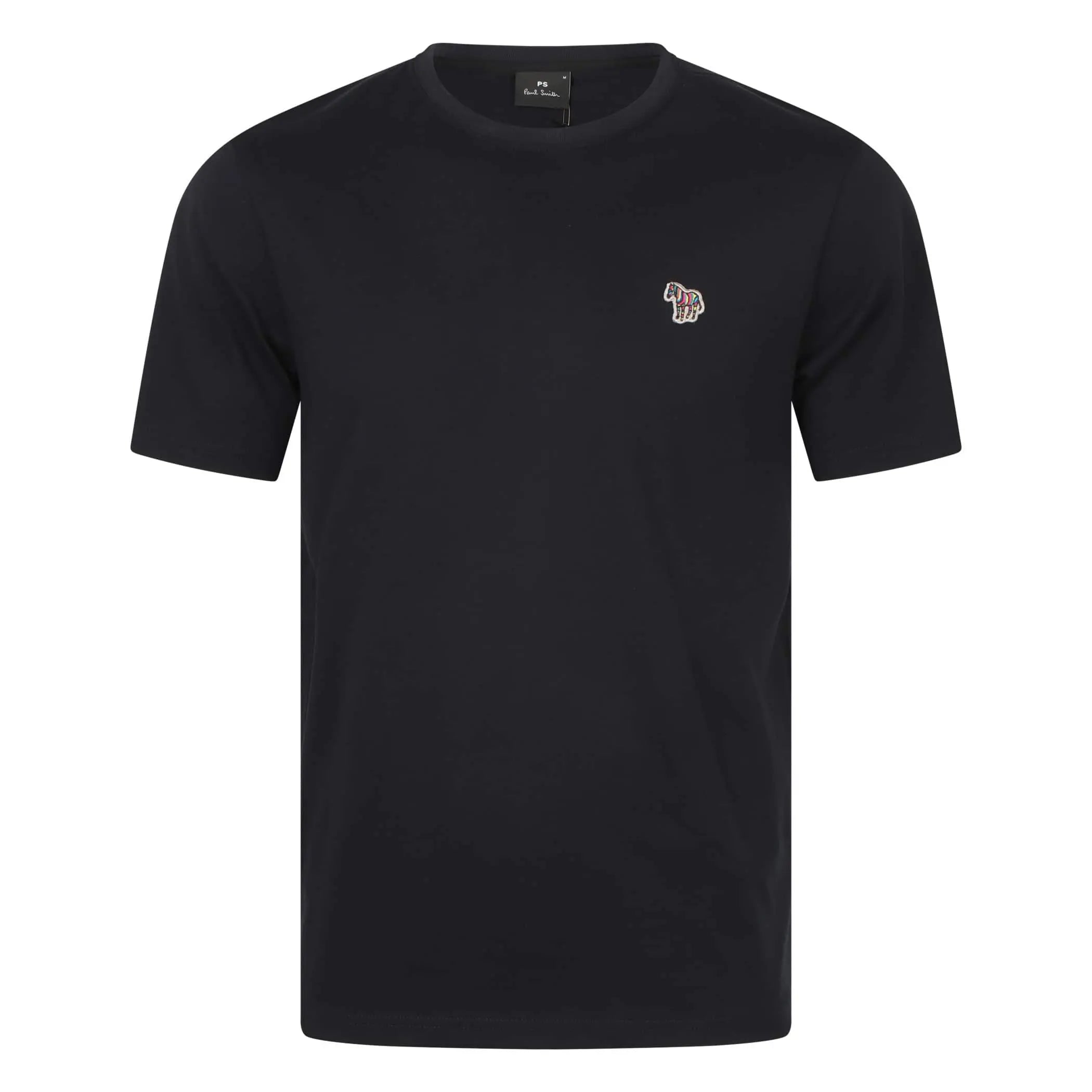 PAUL SMITH S/S ZEBRA BADGE LOGO T-SHIRT M2R-011R-AZEBRA NAVY (49)