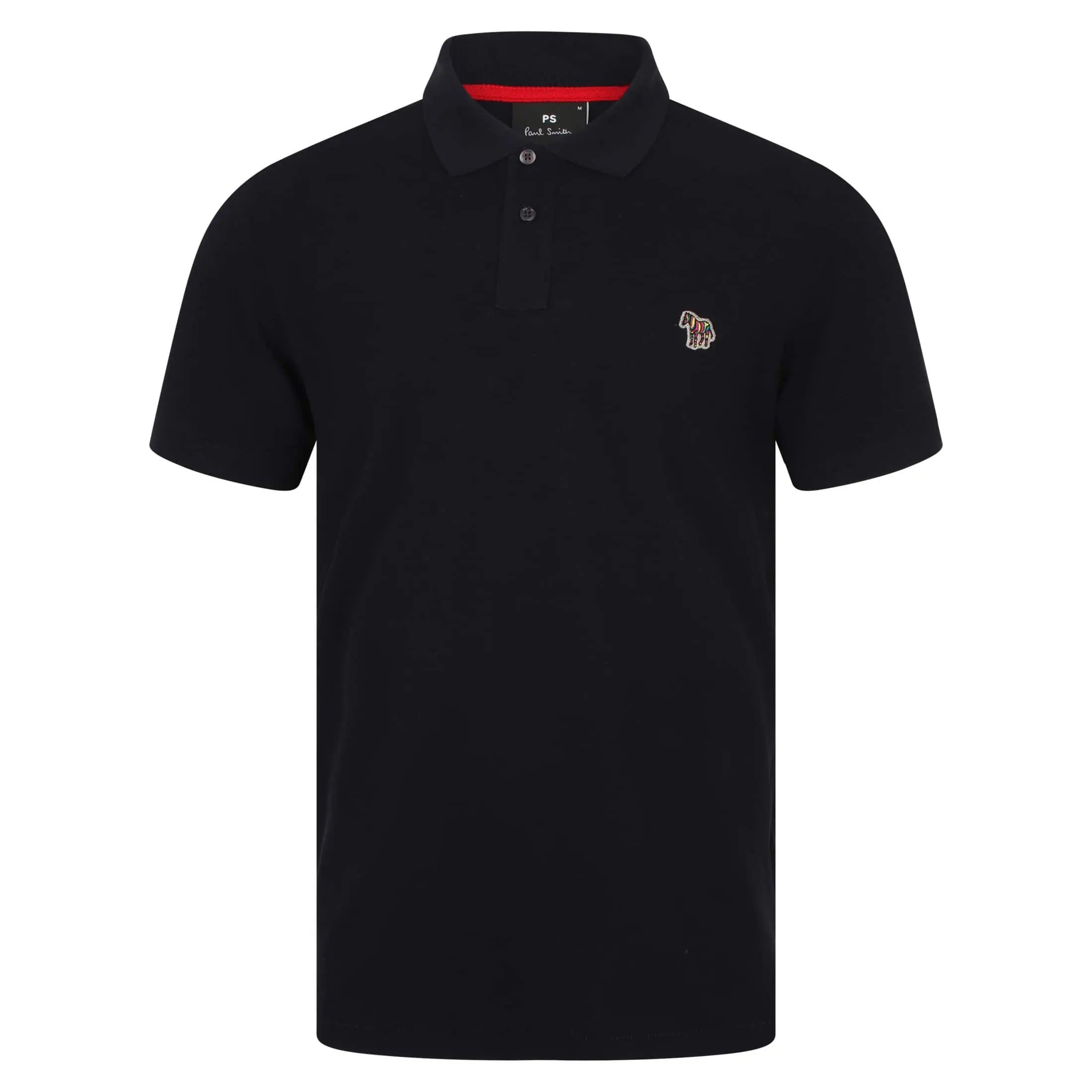 PAUL SMITH S/S ZEBRA BADGE POLO M2R/183K/AZEBRA NAVY (49)