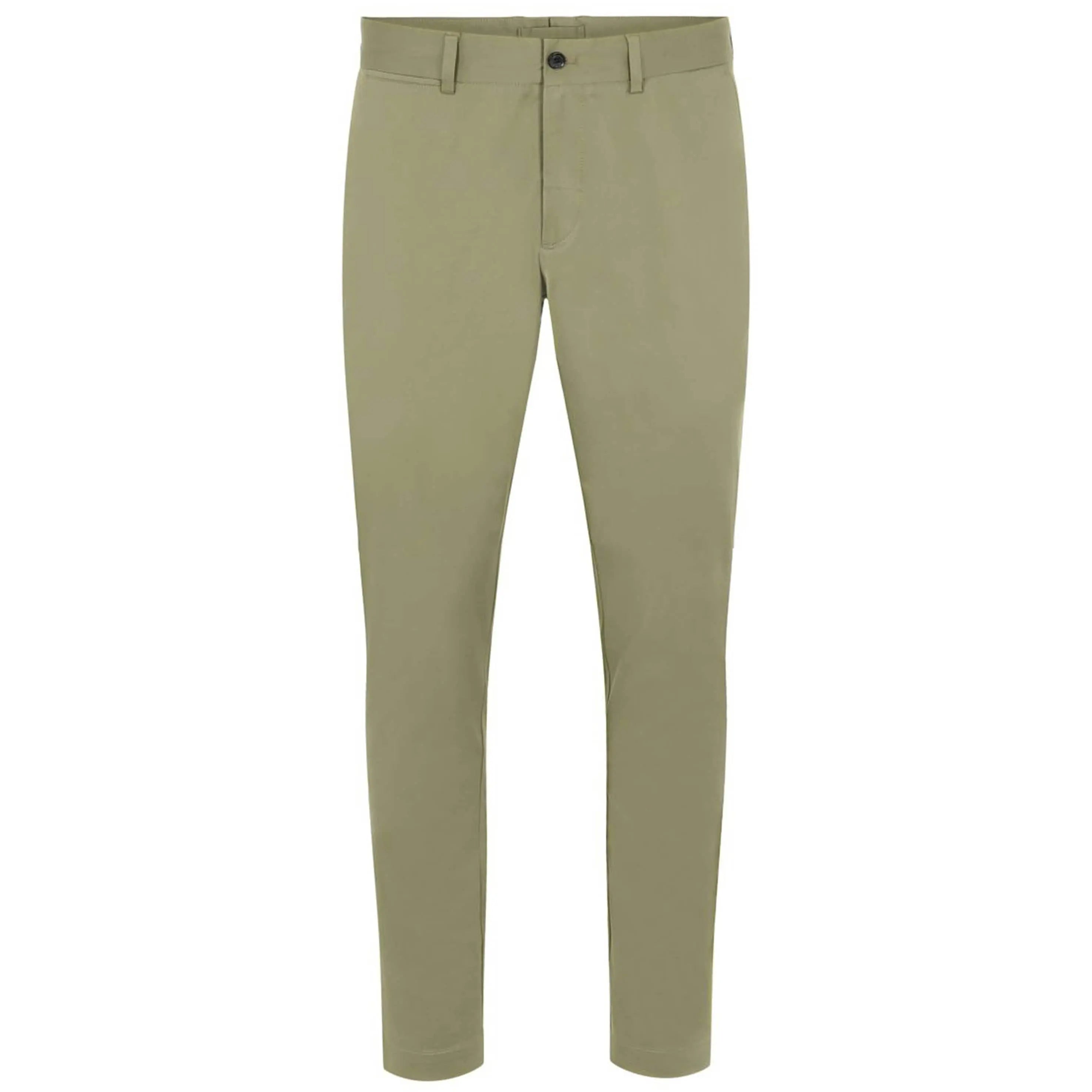 J LINDEBERG CHAZE SUPER SATIN CHINO FMPA101777 COVERT GREEN