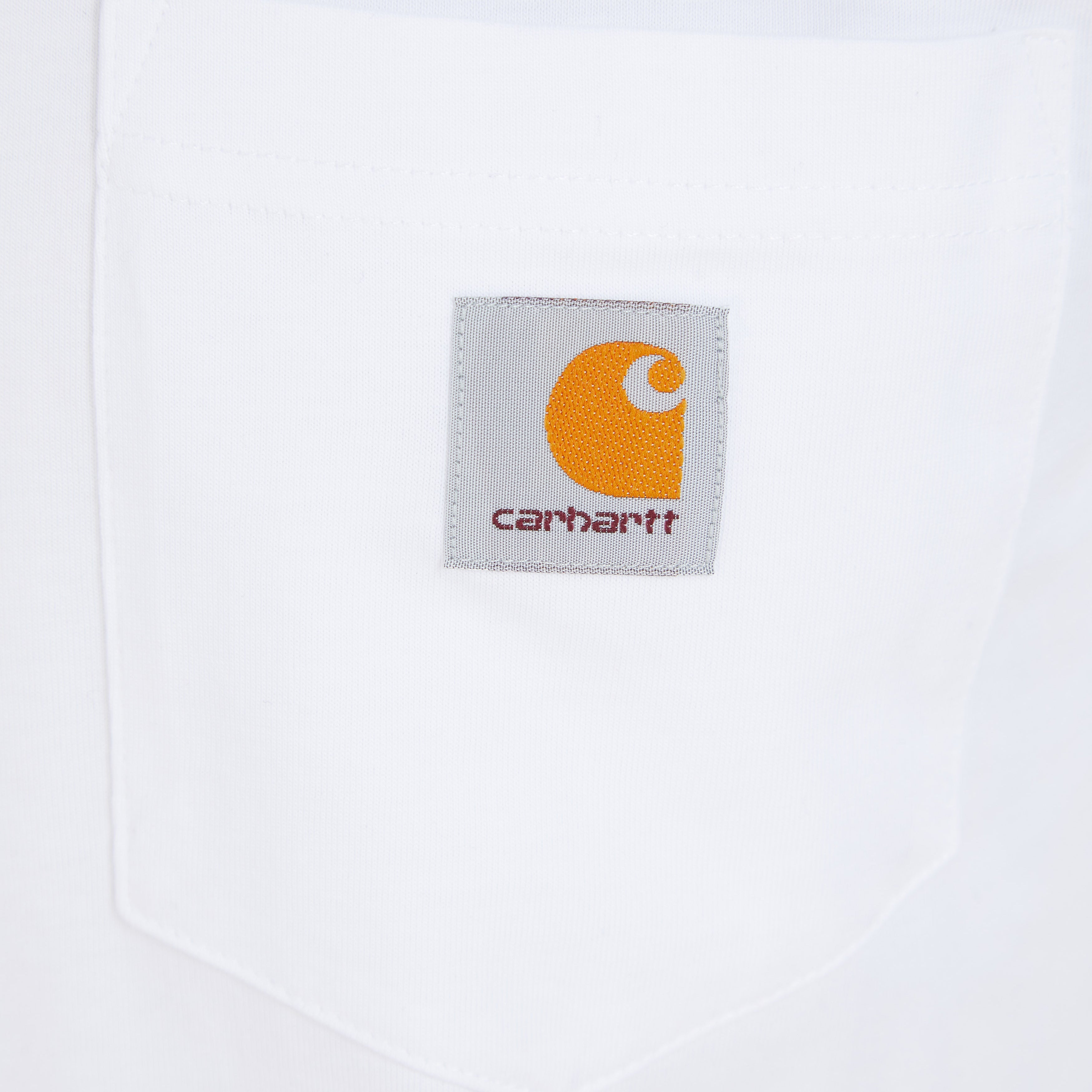 CARHARTT POCKET T-SHIRT I022091 - WHITE