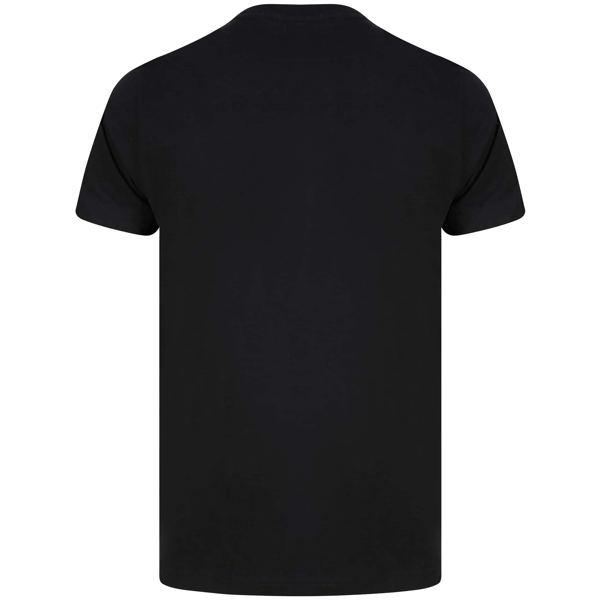 PSYCHO BUNNY LOGO BRANDED T-SHIRT B6U014CRPC BLACK