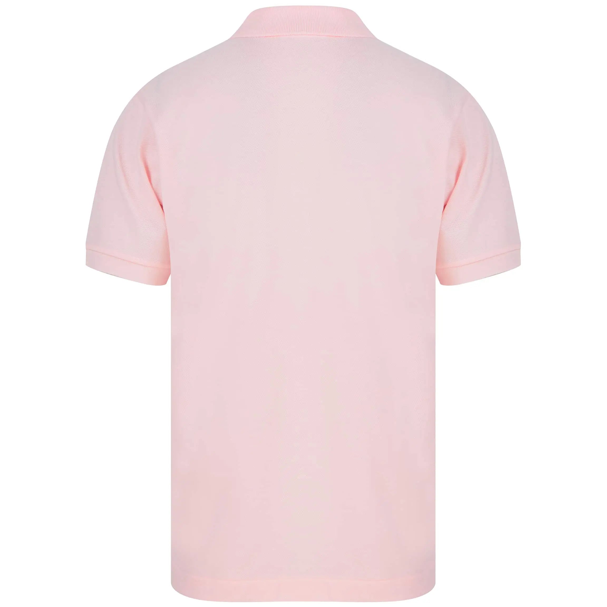 LACOSTE LOGO BRANDED POLO L1212-00 FLAMINGO