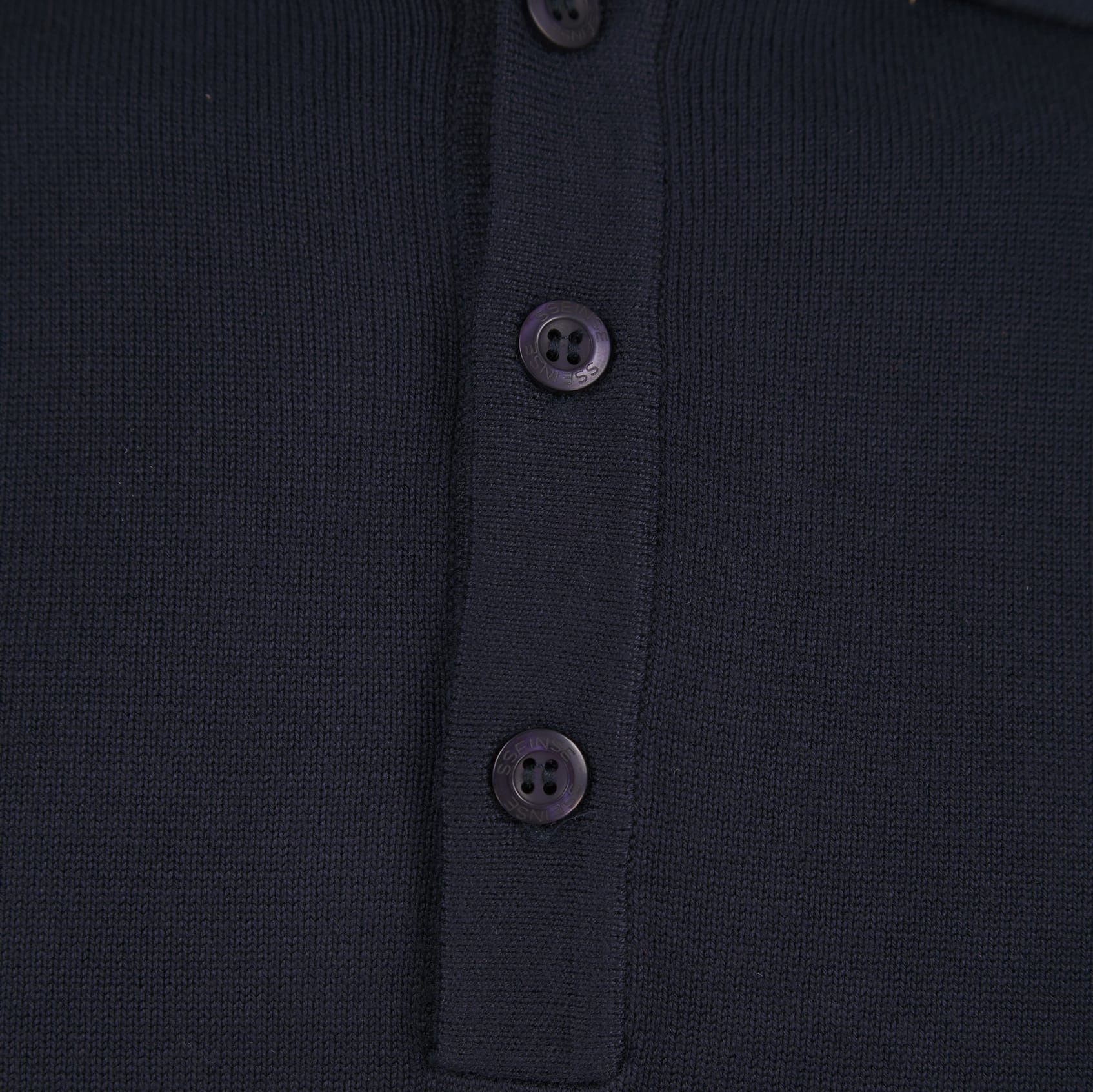 SSEINSE LONG SLEEVE KNIT POLO JUMPER