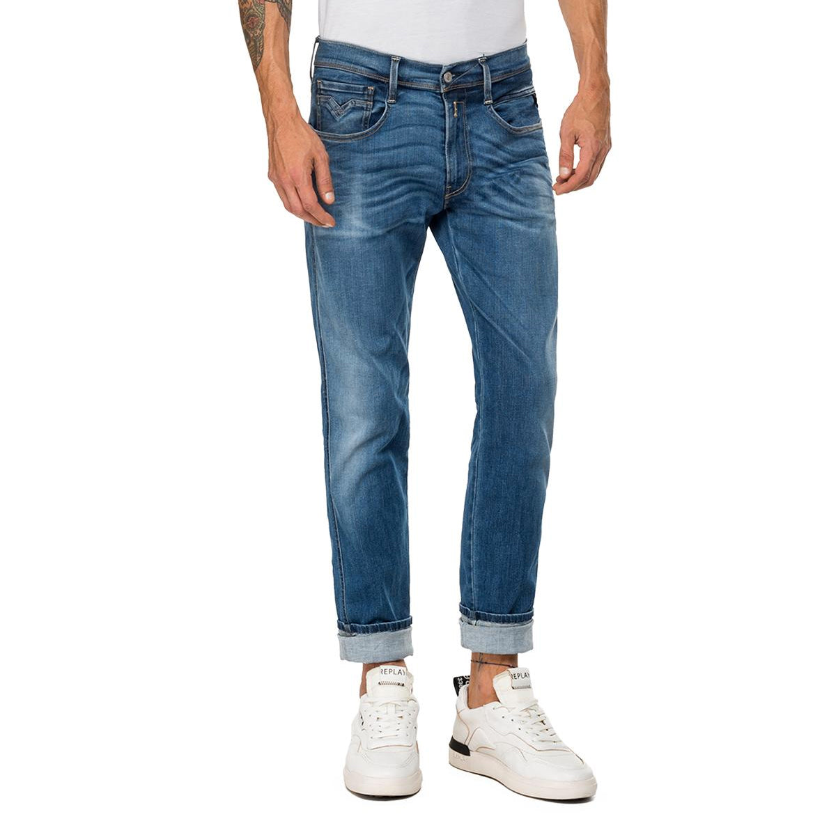 Replay Hyperflex Bio Anbass Slim Fit Jeans – MISTR