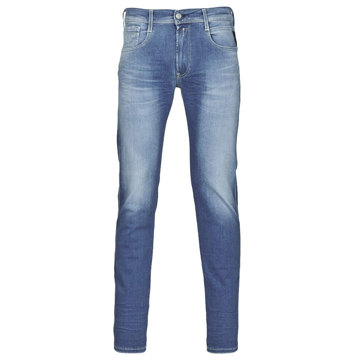 REPLAY HYPERFLEX RE-USED ANBASS SLIM FIT JEANS