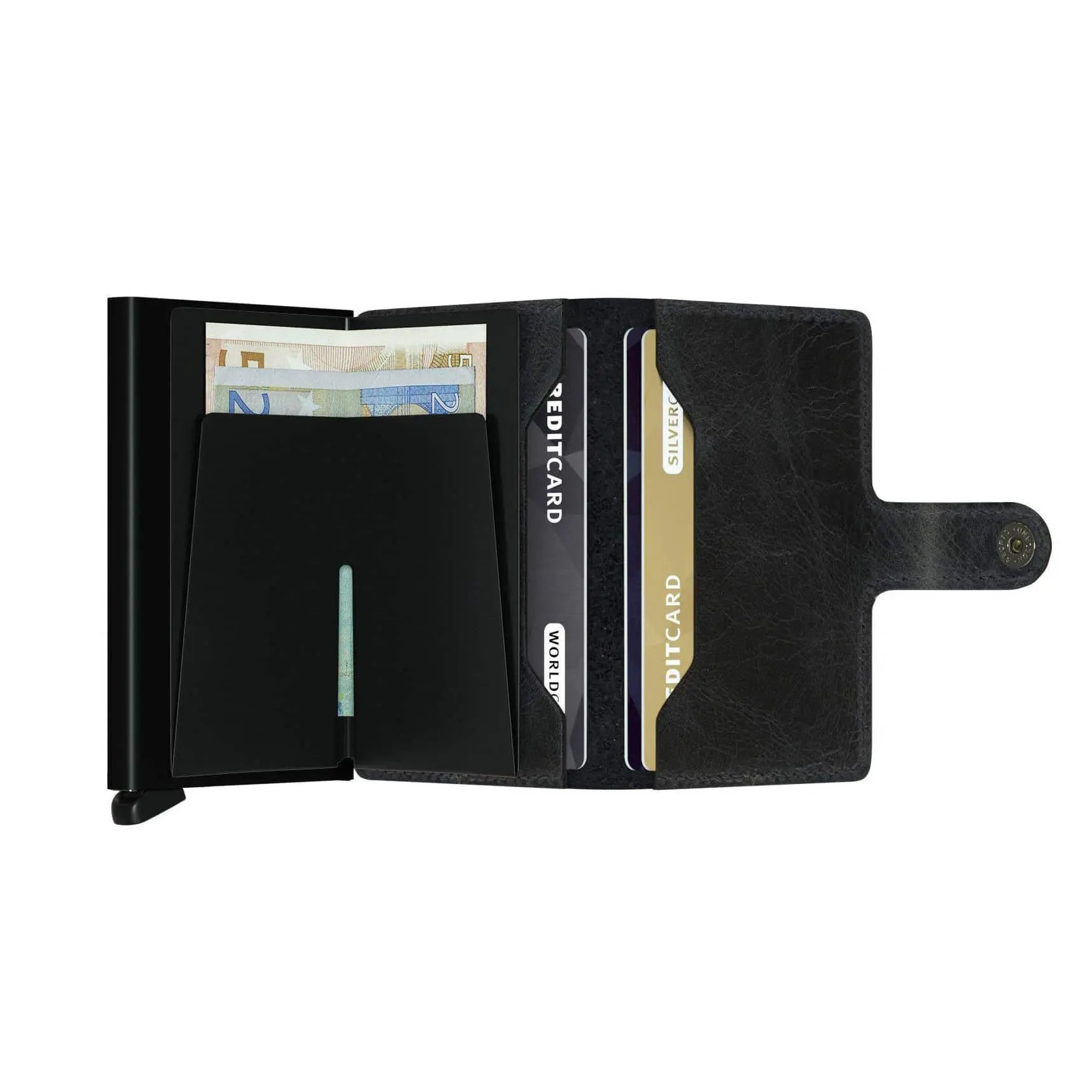 SECRID VINTAGE MINIWALLET MV-BLACK SECRID