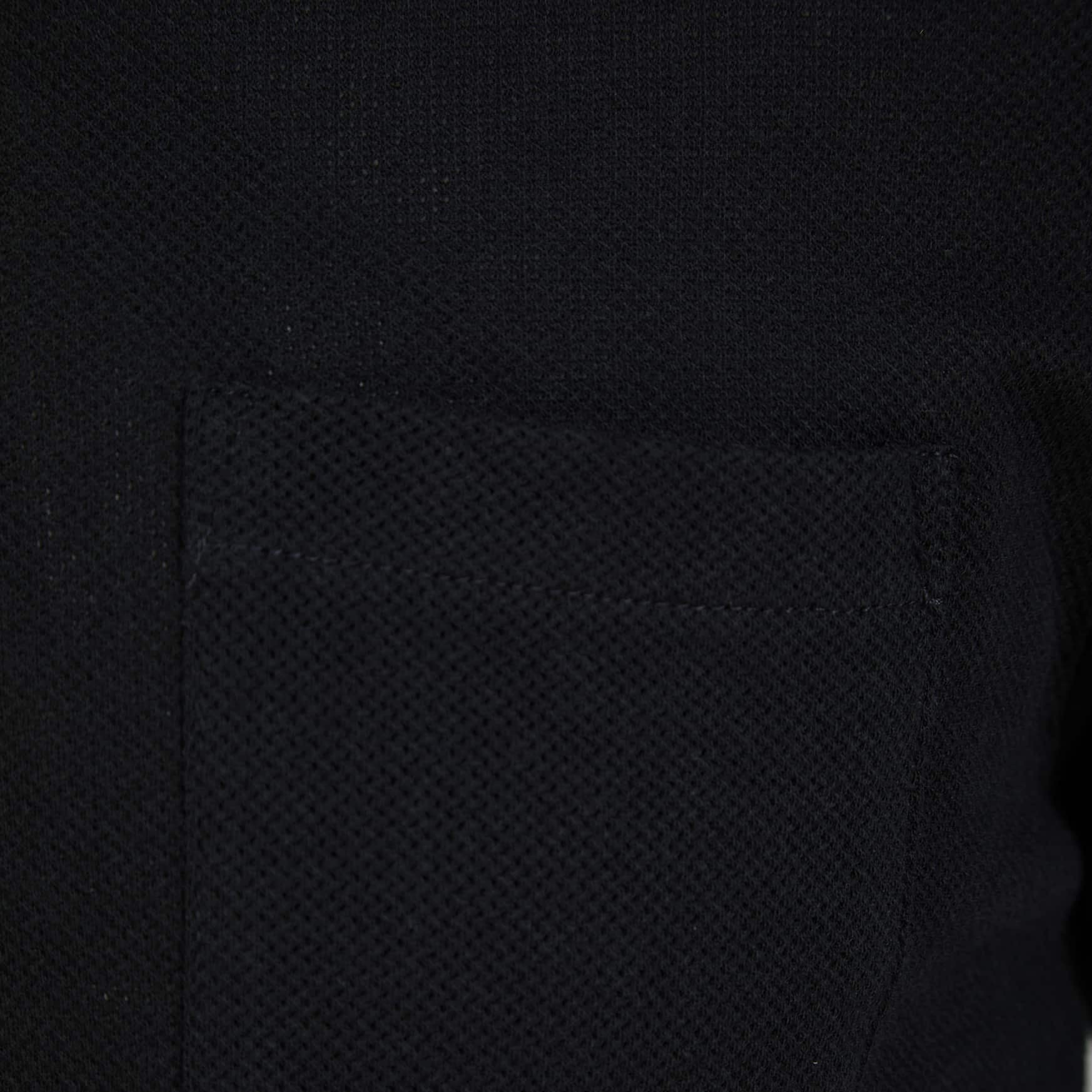 SUNSPEL RIVIERA LONG SLEEVE POLO SHIRT MPOL1031 - Black (BKAA)