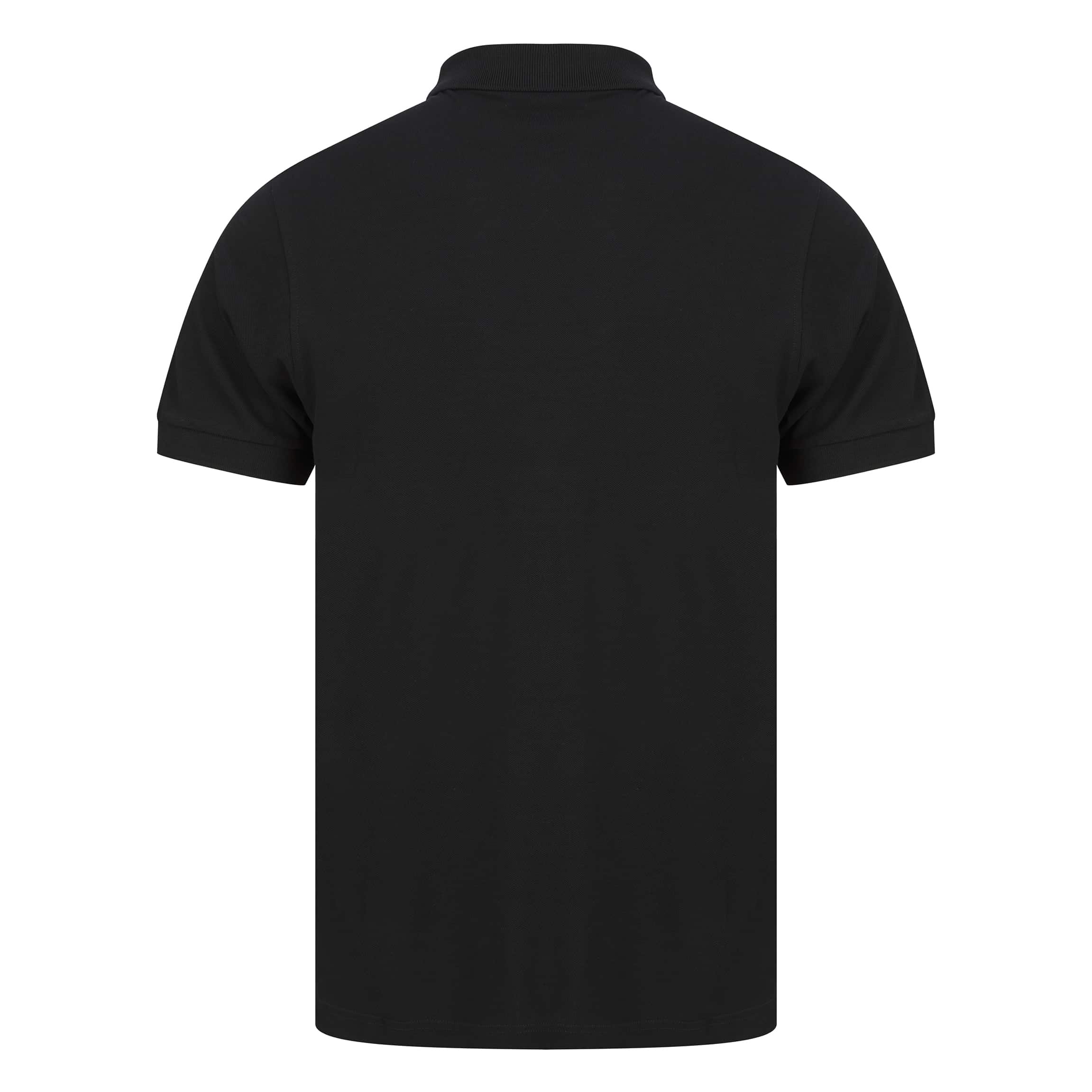 SUNSPEL SHORT SLEEVE PIQUE POLO SHIRT MPOL1028 - Black (BKAA)