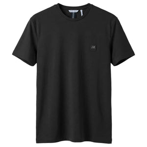 ANTONY MORATO RUBBER LOGO PLATE SUPER SLIM-FIT T-SHIRT