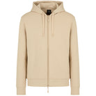 ARMANI EXCHANGE LOGO PRINT ZIP HOODIE