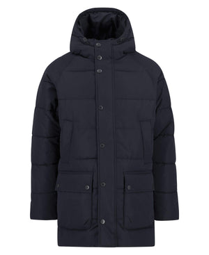 BARBOUR BEDALE HOODED PUFFER JACKET