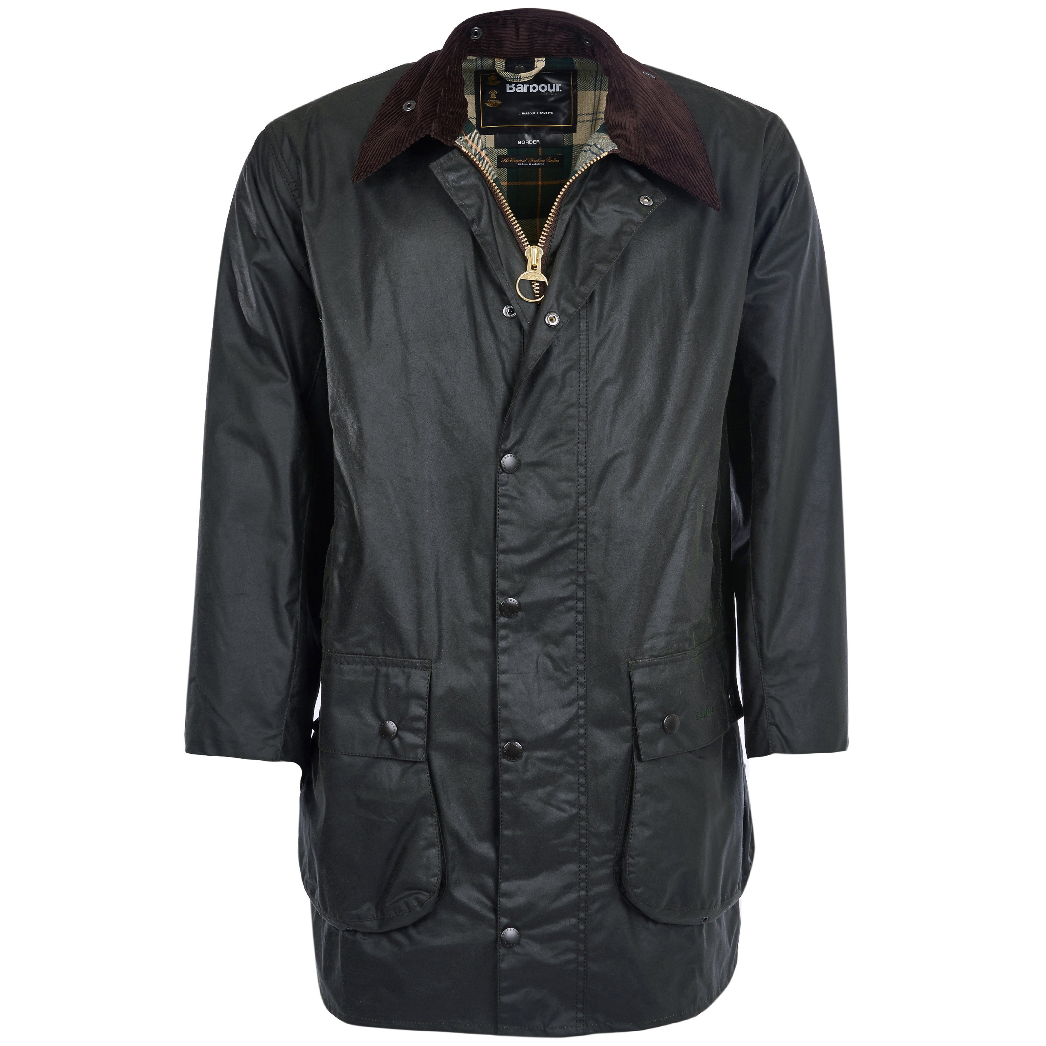 BARBOUR BORDER WAXED JACKET