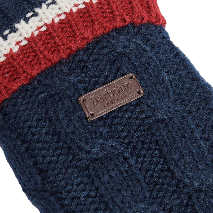 BARBOUR CABLE KNIT LOUNGE SOCKS