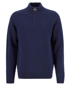 BARBOUR GRANGETOWN HALF ZIP KNIT JUMPER