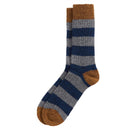 BARBOUR HOUGHTON STRIPE WOOL-BLEND SOCKS