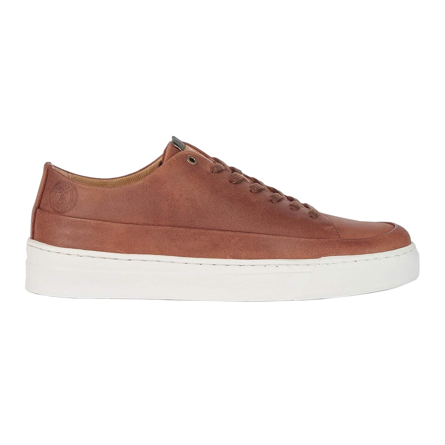 BARBOUR LAGO LEATHER TRAINERS