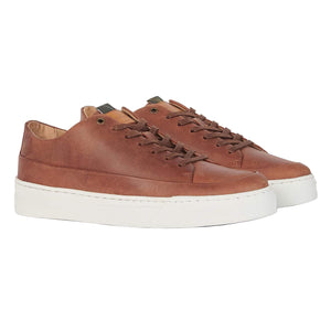 BARBOUR LAGO LEATHER TRAINERS