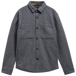 BARBOUR MARLTOWN TAILORED WOOL BLEND OVERSHIRT