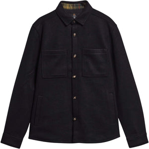BARBOUR MARLTOWN TAILORED WOOL BLEND OVERSHIRT