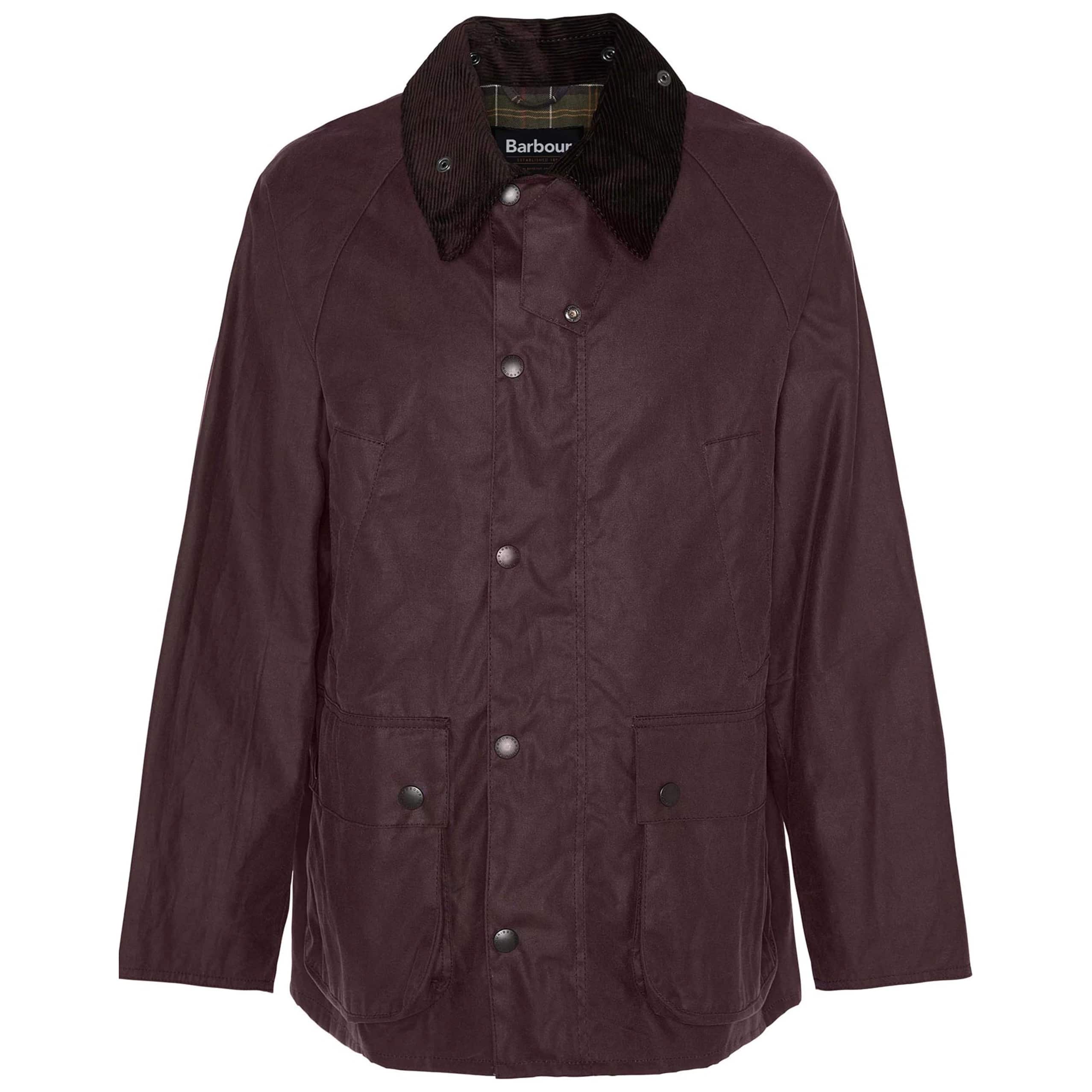 BARBOUR OVERSIZED BEDALE WAXED JACKET