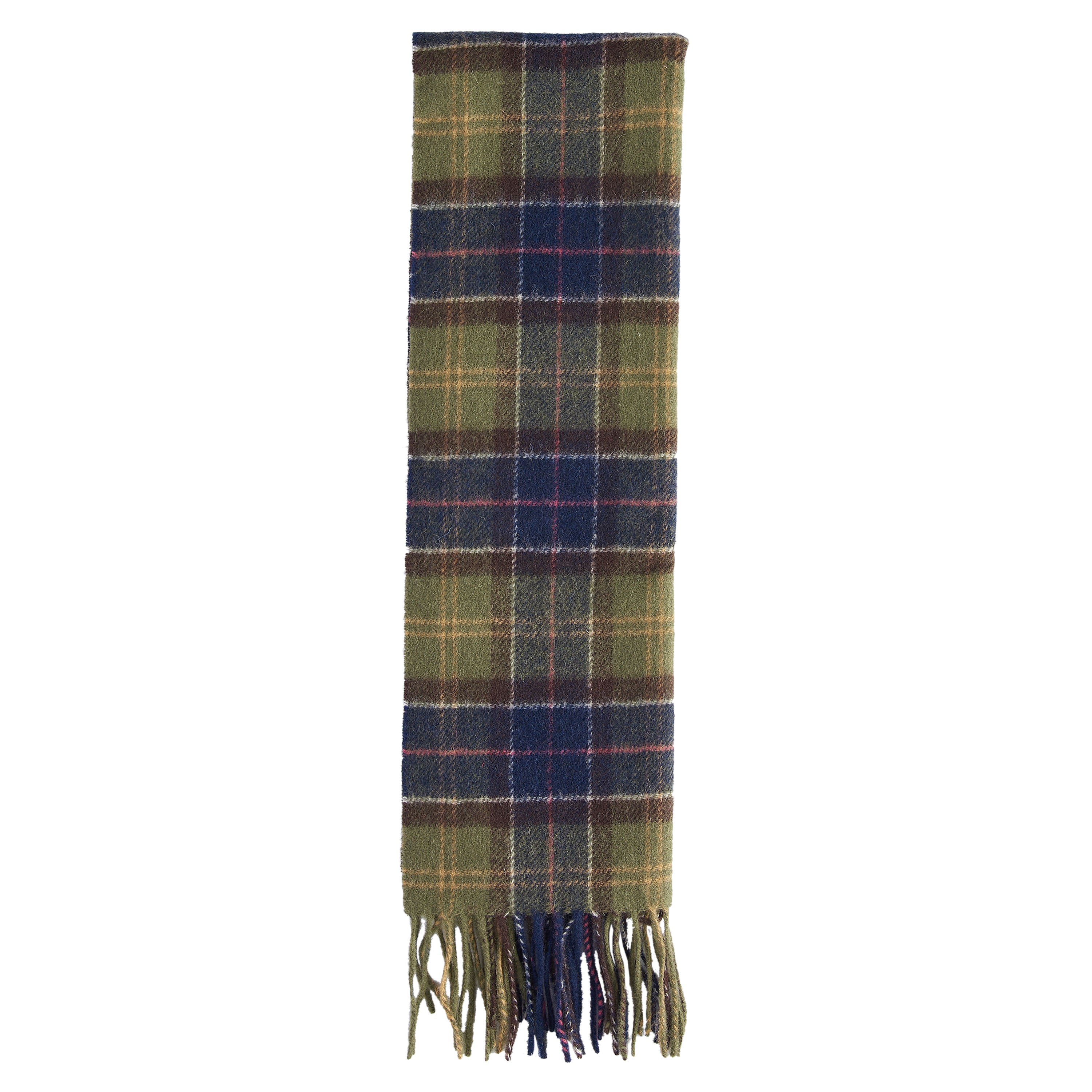 BARBOUR TARTAN LAMBSWOOL SCARF