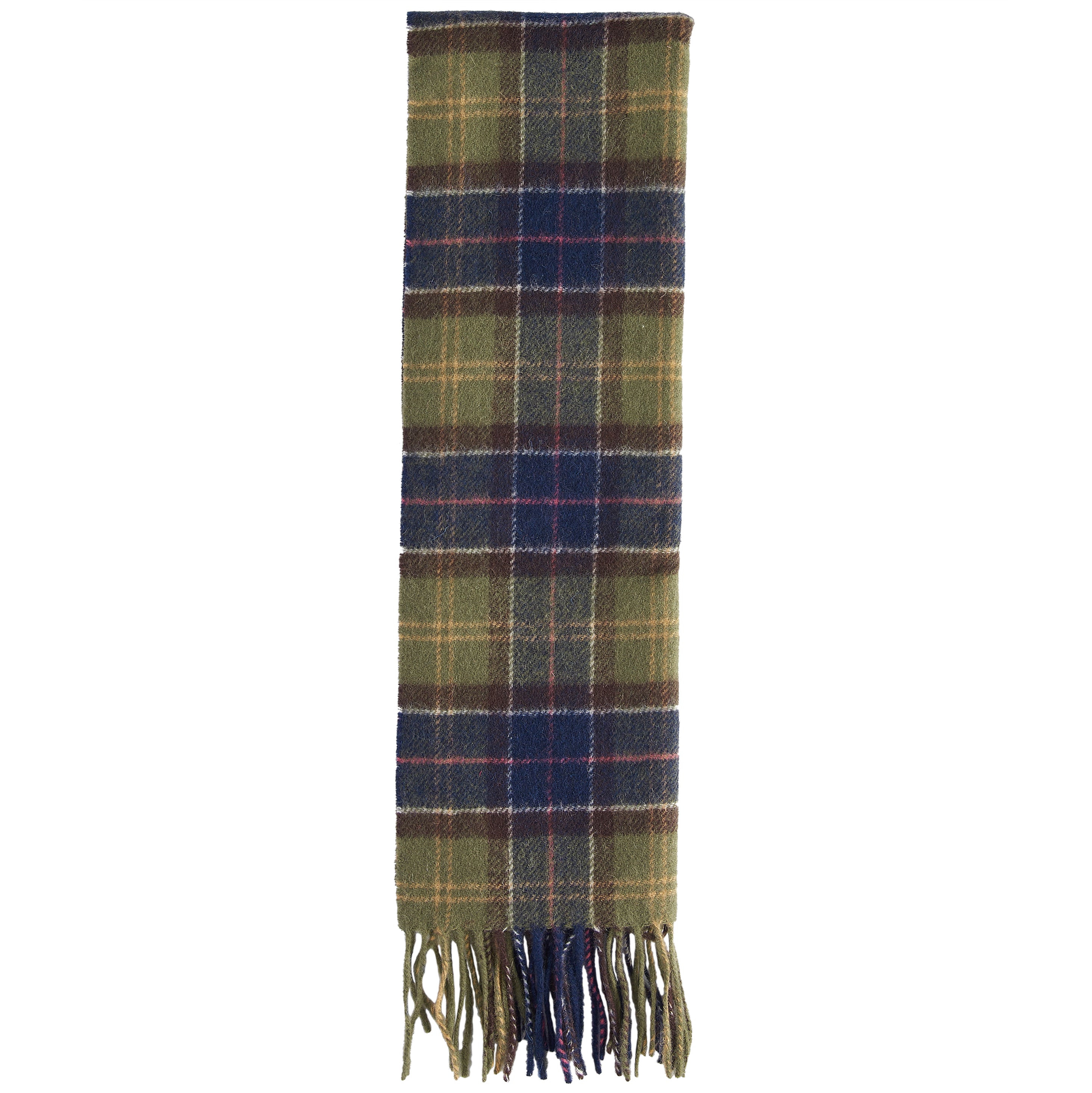 BARBOUR TARTAN LAMBSWOOL SCARF