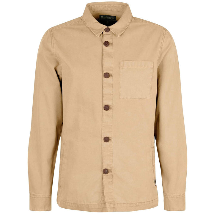 BARBOUR WASHED COTTON OVERSHIRT