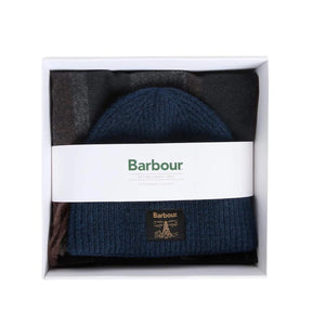 BARBOUR WESTERDALE BEANIE & SCARF GIFT SET