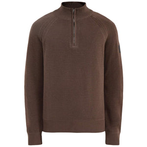 BELSTAFF BRADWELL QUARTER-ZIP KNIT JUMPER