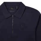 BELSTAFF COTTON FLEECE CURATOR COLLARED SWEATSHIRT