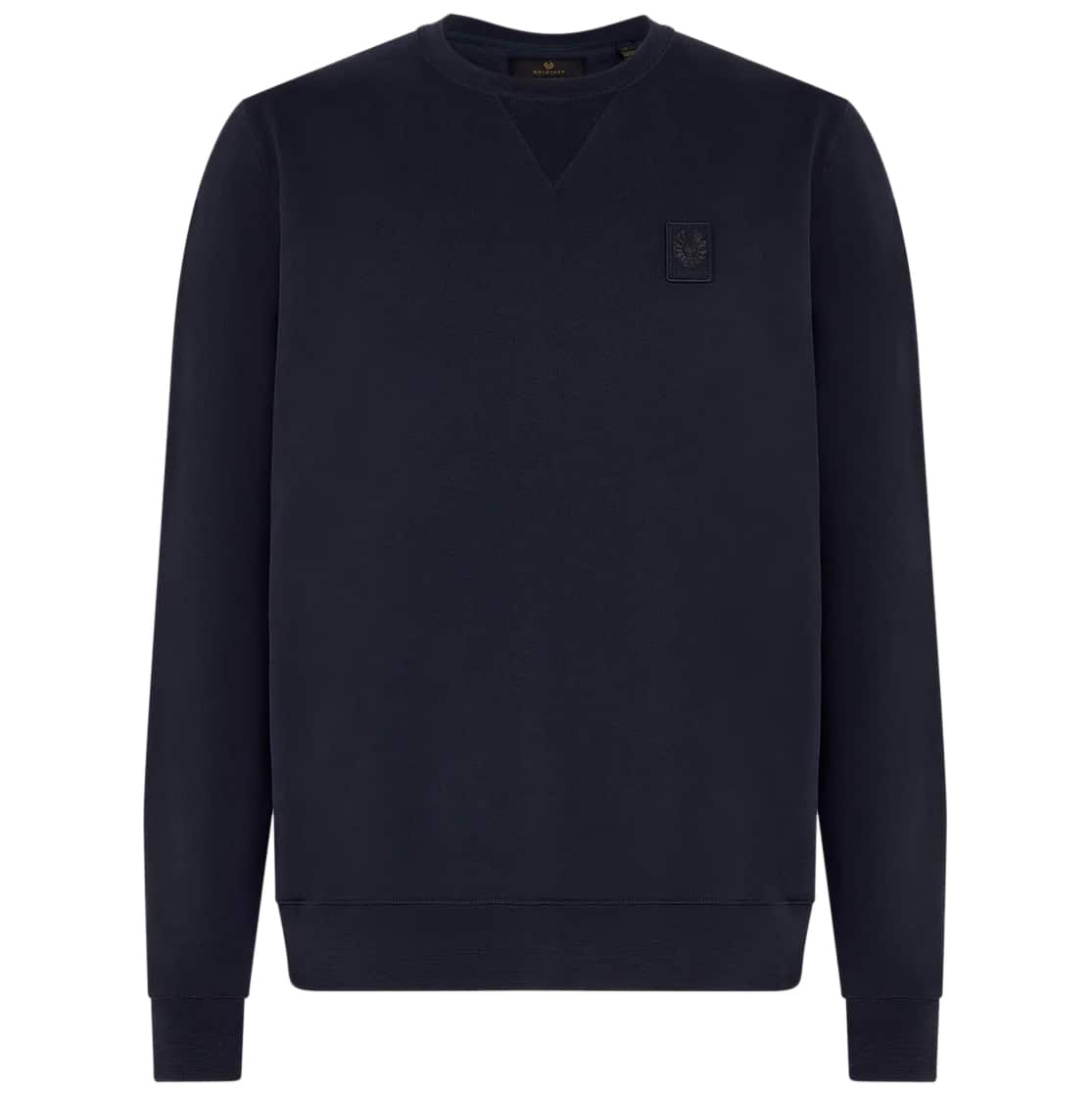 BELSTAFF COTTON FLEECE CURATOR CREWNECK SWEATSHIRT