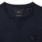 BELSTAFF COTTON FLEECE CURATOR CREWNECK SWEATSHIRT