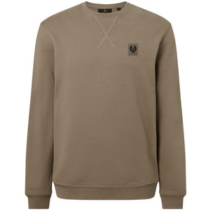 BELSTAFF COTTON FLEECE SWEATSHIRT