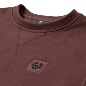 BELSTAFF COTTON FLEECE SWEATSHIRT