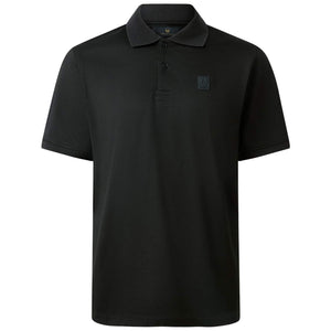 BELSTAFF STEEL MERCERISED COTTON POLO SHIRT