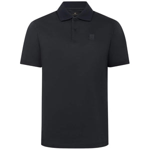 BELSTAFF STEEL MERCERISED COTTON POLO SHIRT