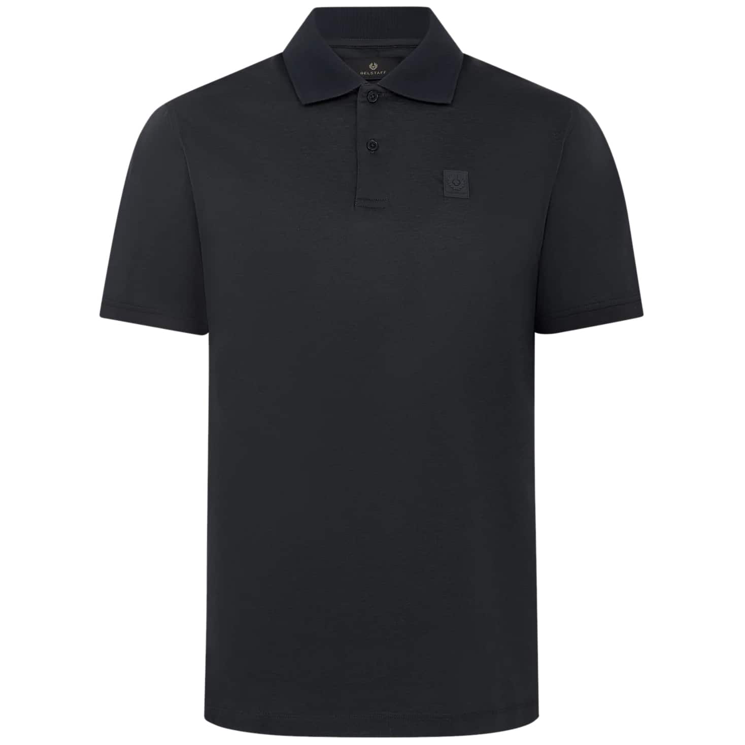 BELSTAFF STEEL MERCERISED COTTON POLO SHIRT