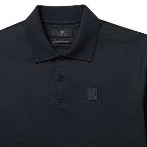 BELSTAFF STEEL MERCERISED COTTON POLO SHIRT